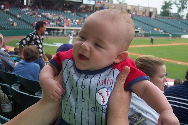 Little All-Star's first baseball game