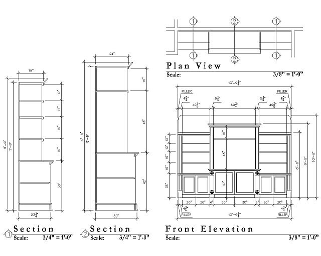 builtin casework