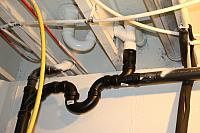 Floor drain p trap