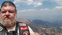 pike's peak selfie